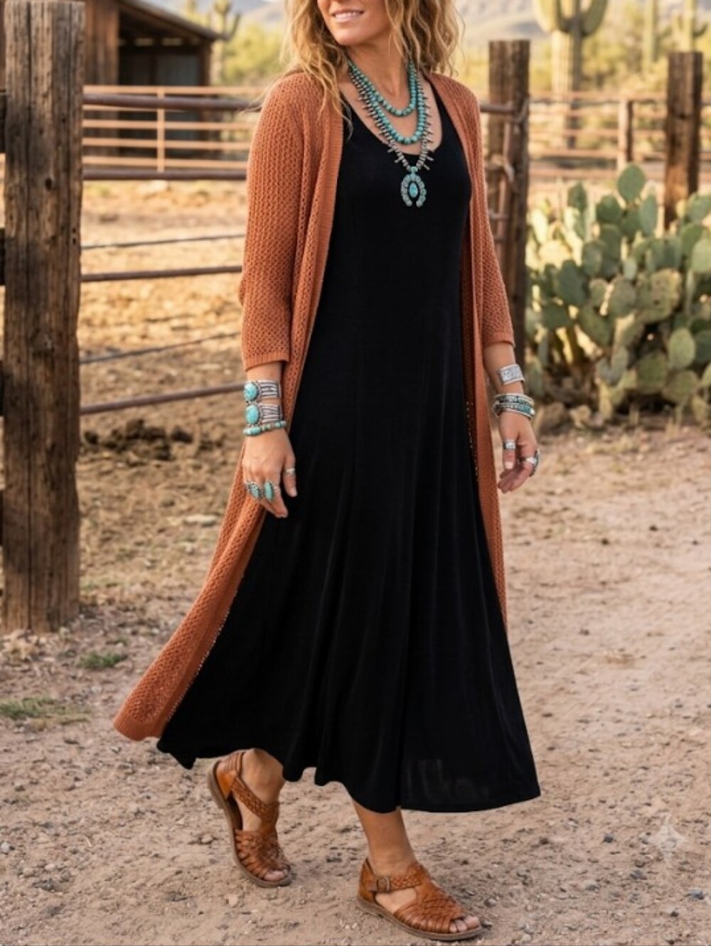 Chico's Travelers Black Sleeveless Scoop Neck Maxi Dress - Size 1